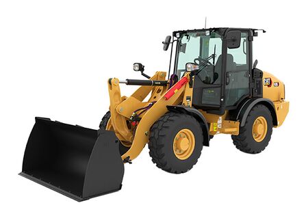 CAT 906 på hvid baggrund